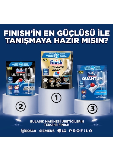 Finish Quantum Powerball Özel Seri Bulaşık Makinesi Deterjanı 100 Tablet