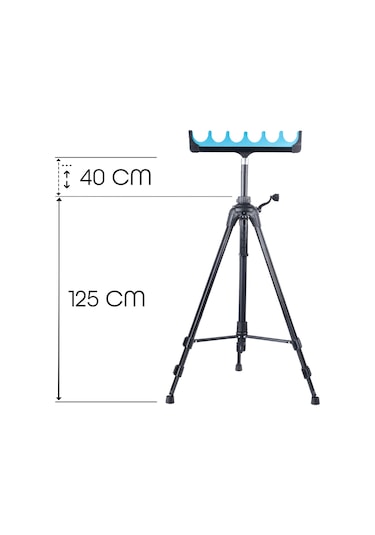 Effe  HG284 Ayarlı Tripot Altılı Kamış Ayağı