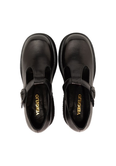 Nero Black Sneaker Günlük Kadın 25k12072 Vergelio Skin Nero Bej