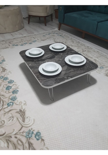 Dikdörtgen Yer Sofrası 60 90 Ahşap