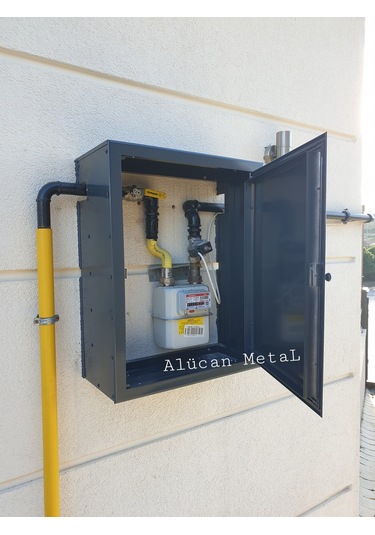 Elektrik, Su, Doğalgaz İçin Pano Dolabı, Açılır Müdahale Kapağı