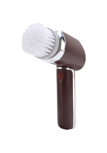 Shineyee Su Geçirmez El Tipi Elektrikli Temizlik Fırçası - 5 Farklı Uç İle Mutfak/banyo/her Yerde 350 Rpm Yüksek Tork Diğer