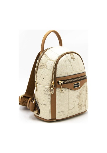 Silver Polo Unisex Sırt Çanta 983 Koyu Bej