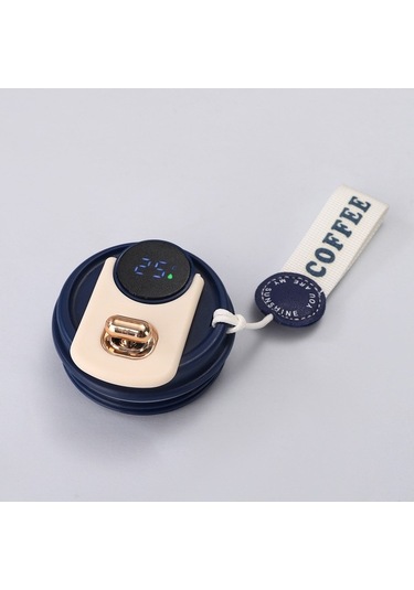 Pazly 316 Paslanmaz Çelik Araba Kahve Fincanı Termos Beyaz Beyaz