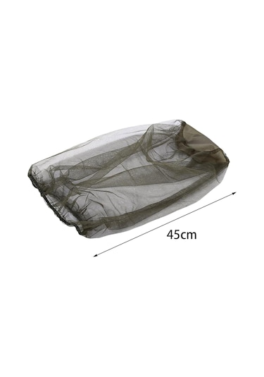 Homyl 5 Parça Kafa Net Kapak Balıkçılık Macera Açık Yeşil Yeşil