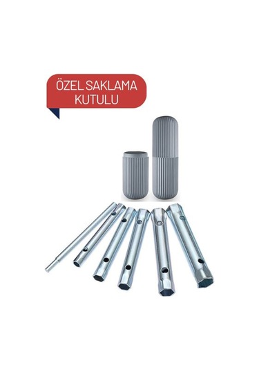 8mm-17mm Kovan Tork Anahtar Kutulu Set