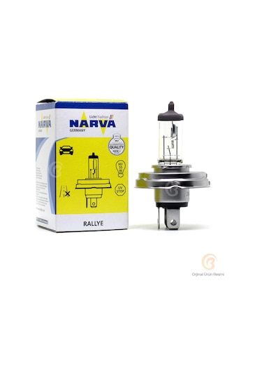 Narva Ampul H4 12V 60 55W P45T Tablalı - 2 Adet