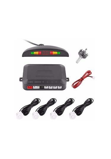 Inwells Ekranlı Park Sensörü 22Mm E2 Beyaz