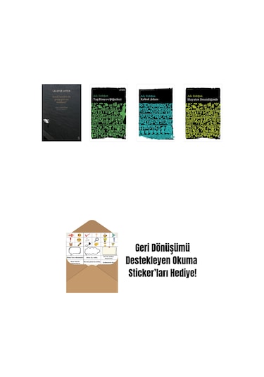 Aslı Erdoğan 4 Kitap Set + Okuma Sticker'ları