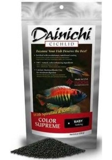 Dainichi Cichlid Color Supreme Small 3mm 250gr Balık Yemi Kovadan Bölme