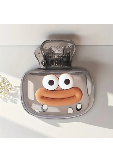 Dashanshop Pembe Taşınabilir Seyahat Diş Fırçası Kılıfı Drenaj Deliği Dayanıklı Abs Pembe