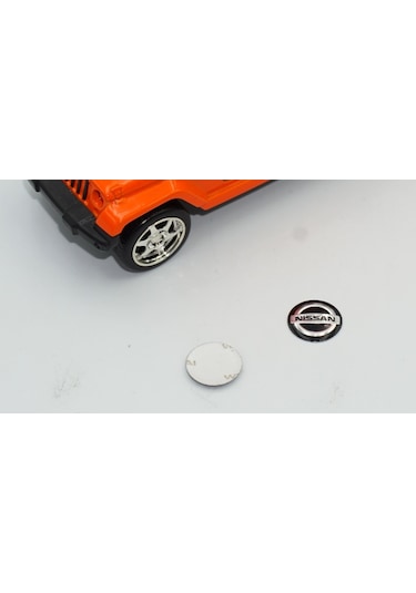 Nissan Oto Anahtar 3M Metal Alaşım Logo 2Li Set