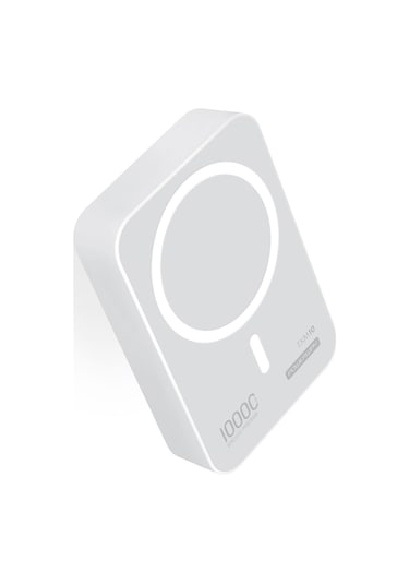 15w İphone 13 Pro İleuyumlu Magsafe Destekli Beyaz Powerbank- Stand 10000mah Txm10 BEYAZ