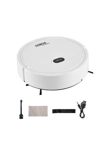 3'ü 1 Arada Kablosuz Süpürme Temizlik Robotu Akıllı Ev Gereçleri-a