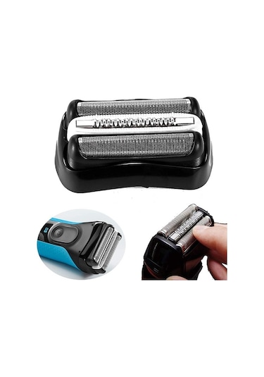Braun Series 3 Için 2 Adet 32b Tıraş Makinesi Yedek Parçası, Braun Series 3010s 3040s Için Yedek Folyo Ve Kesici