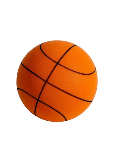 Dianziye Sessiz Çocuk Basketbol Topu - İç Mekan Eğitimi İçin Mükemmel Yumuşak Ve Hafif 7 No, Çizgili Mavi