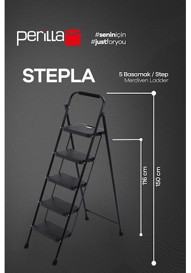 Perilla Stepla 5 Basamak Merdiven