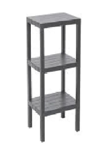 Modüler 3 Katlı Raf Siyah Royaleks-81302 Renkli