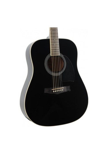 Ibanez Pf15-Bk Siyah Akustik Gitar Kılıf + Askı + Jak Kablo
