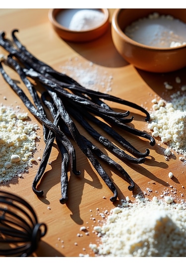 Heybeli Aktar Baharat Vanilya Çubuğu Vakumlu Ambalaj 20 Adet 16 - 18 CM