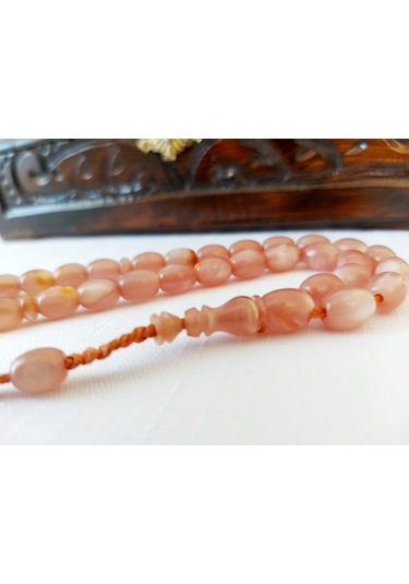 İsa Balkaya Usta Havşalı Sedefli Hareli Katalin Tesbih 8.5x10.5