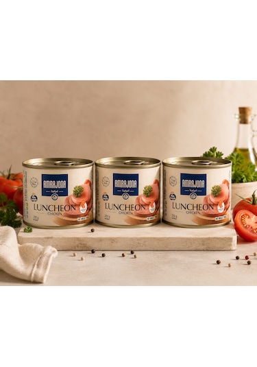 Amrajona Piliç Salam Chıcken Luncheon 200 Gr X3 Adet