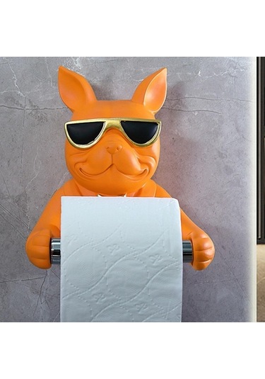 Tongxida Suntek Ev Banyo Kağıt Tutucu Duvara Monte Turuncu Turuncu