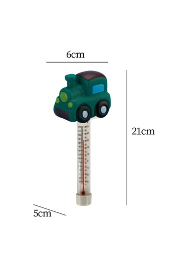 Suntek Yüzer Havuz Termometresi Jakuzi Akvaryumlar Tren-şekli