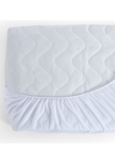 Comfyline Pamuk Sıvı Geçirmez Fitted Alez 100x200 Beyaz