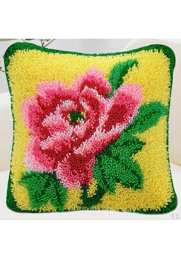 1 Takım Yastık Halı Bitki Çiçek Çim Dıy Dikiş El Sanatları Kitleri