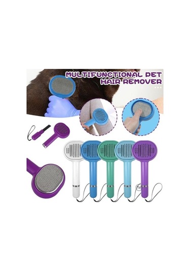 Büro Ev Evcil Hayvanı İçin Kedi Köpek Tüy Temizleyici Fırça