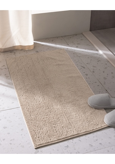 Madame Coco Conques Banyo Paspas - Bej - 60x100 Cm Ekru