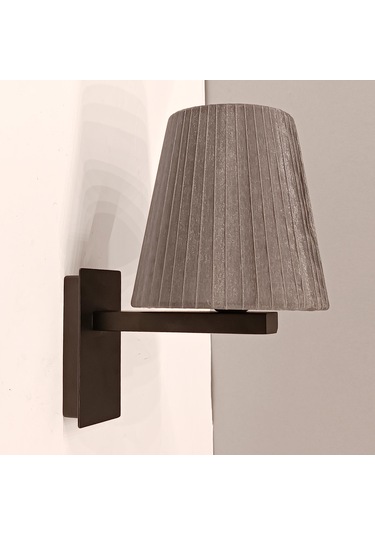 Vendly Kahverengi Ahşap Aplik Kahverengi