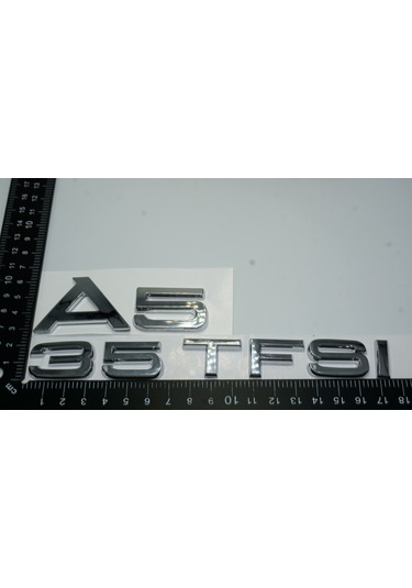 Audi A5 35 TFSi Krom ABS 3M 3D Bagaj Yazı Logo Ürün
