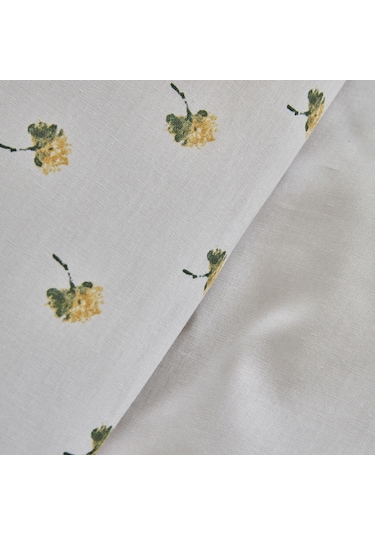 Karaca Home Herbal %100 Pamuk Çift Kişilik Nevresim Pike Set Beyaz