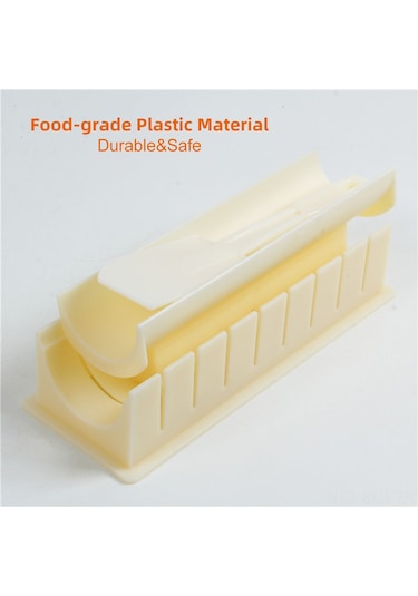 Xindoker Mutfak İçin 10 Parça Çeşitli Şekillerde Kalp, Daire, Dikdörtgen Sushi Ve Zırh Yapımı Seti - Sağlıklı Plasti K Materyal - Kolay Kullanim - Hediye Paketi Diğer