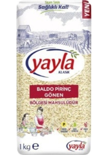 Yayla Baldo Pirinç 1 Kg X6 Adet