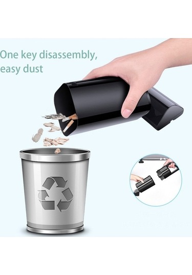 Tongxida Araba Kablosuz 120w El Güçlü Süpürge, Siyah, Hızlı Temizlik