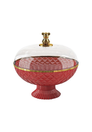 Suntek Meyve Sepeti Tabağı Sebze Depolama Mutfak Kırmızı Kırmızı