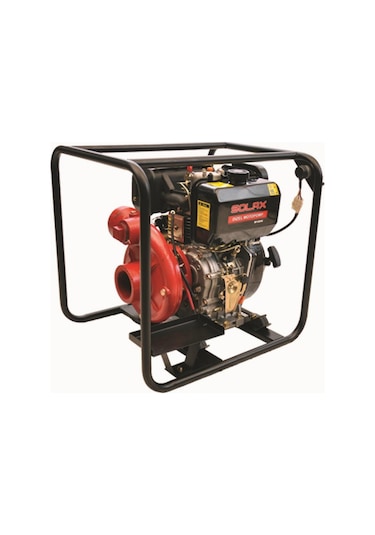 Solax Wp80 Dhe Yüksek Basınçlı Dizel Su Motoru Marşlı 3''