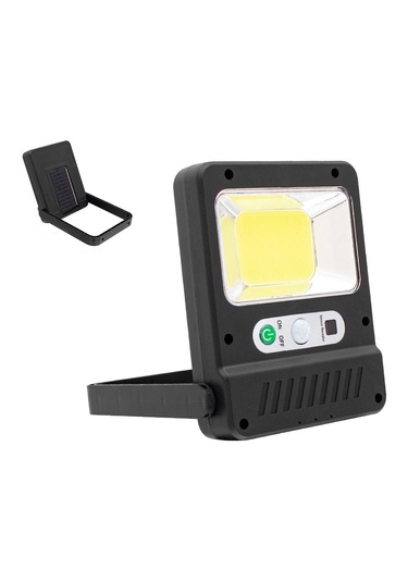 Xy607 40watt Güneş Enerjili Solar Lamba - Projektör 3mod Sensörlü