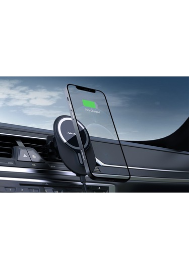 Nillkin Nkt08 Magroad Manyetik Kablosuz Şarj Cihazı Telefon Tutucu Siyah