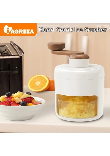 Willowhaven Agreea El Tipi Buz Kıyma Makinesi Beyaz Dondurma Slush Bingsu Yapma Makinası