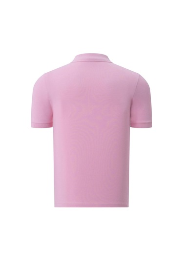 T8561 Dewberry Erkek Tshırt-düz Pembe Düz Pembe