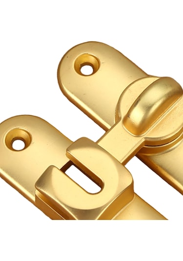 Suntek Ahır Kapı Kilidi Mandalı Oda Yatak Odası Banyo Altın