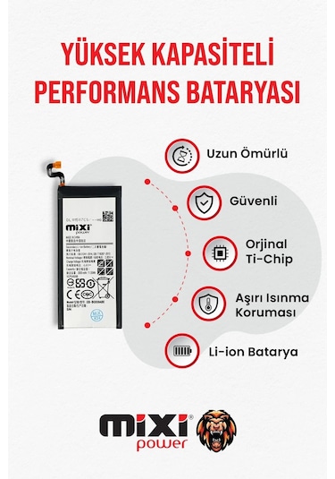 Samsung S7 Uyumlu Tam Kapasite Batarya