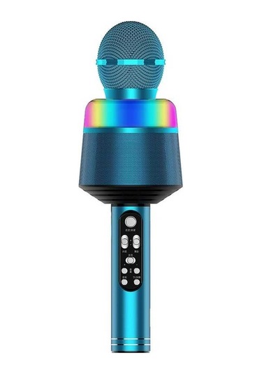 Didadodo Bluetooth Mikrofonu - Led Işıklı, Tf Kartlı, Kompakt Hoparlör 112 Karakter, Şarkı Yorumları İçin İdeal