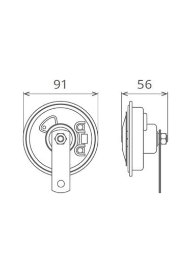 Seger 6v Didit Korna 335 Hz Kalın Ses