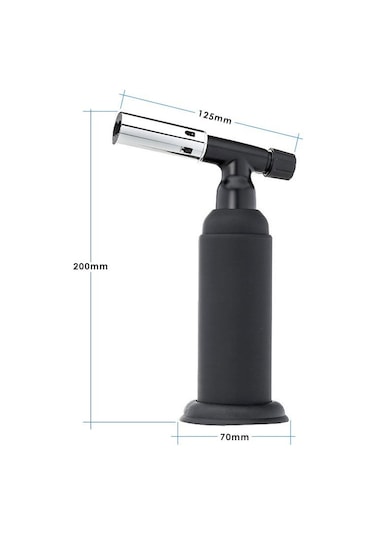Bs-850 Çift Alev Çıkışlı Bütan Gaz Torch Pürmüz Mavi Alev