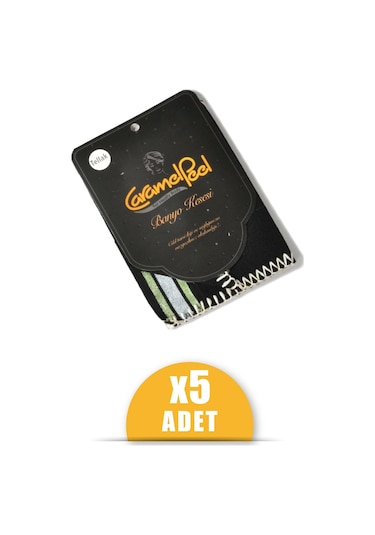 Tellak Hamam Kesesi Siyah 5'li
